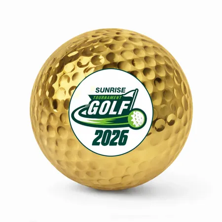 Metallic Golf Balls - Custom Shot Glass Now