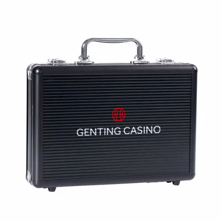 200ct Premium Aluminum Poker Chip Cases - Custom Shot Glass Now