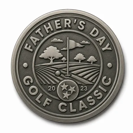 Die Struck Golf Ball Markers - Custom Shot Glass Now