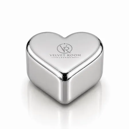 Heart-Shaped Stainless Steel Ice Cubes - Custom Shot Glass Now