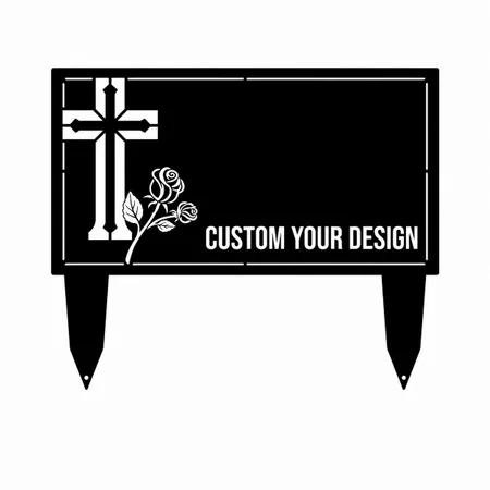 Cross Memorial Stakes - Custom Shot Glass Now