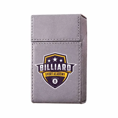 Flip Top PU Leather Full Bag Cigarette Cases - Custom Shot Glass Now