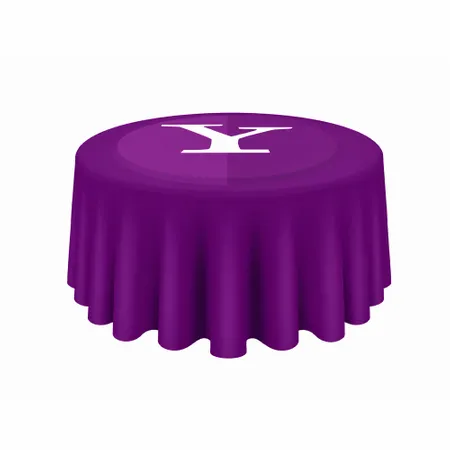 Custom Round Table Covers - Custom Shot Glass Now