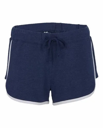 Navy Heather/ White
