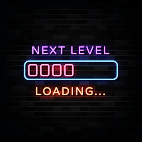 Next Level Neon Sign - Custom Shot Glass Now