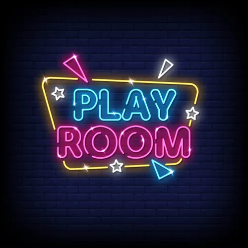 Play Room Neon Sign - Custom Shot Glass Now