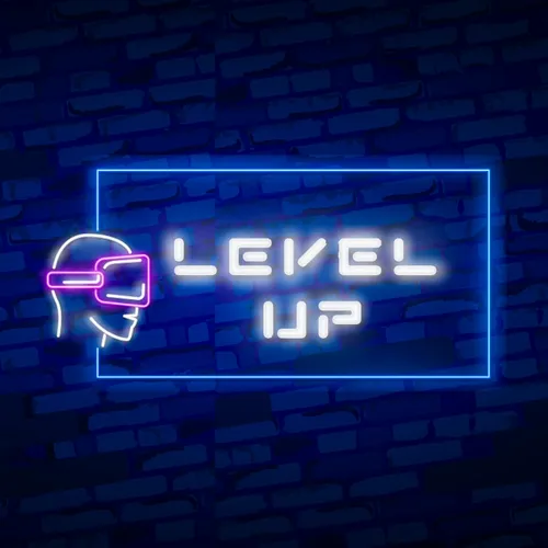 Level Up Neon Sign - Custom Shot Glass Now