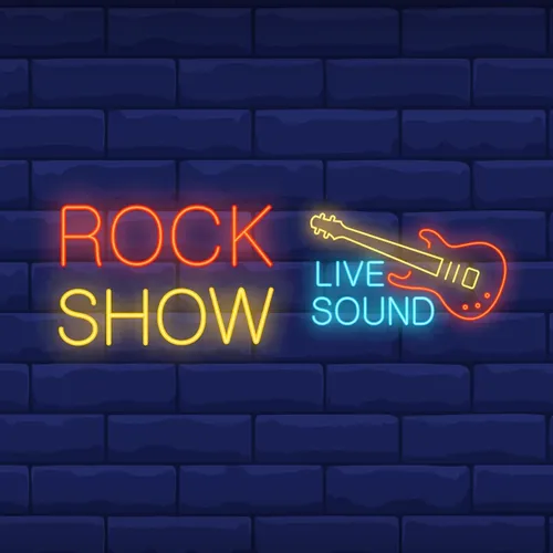 Rock Show Live Sound Neon Sign - Custom Shot Glass Now