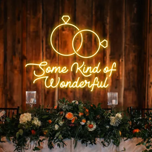 Some Kind Of Wonderful Neon Sign - Custom Shot Glass Now