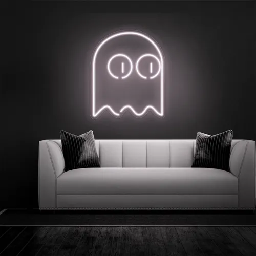 Ghost Neon Sign - Custom Shot Glass Now