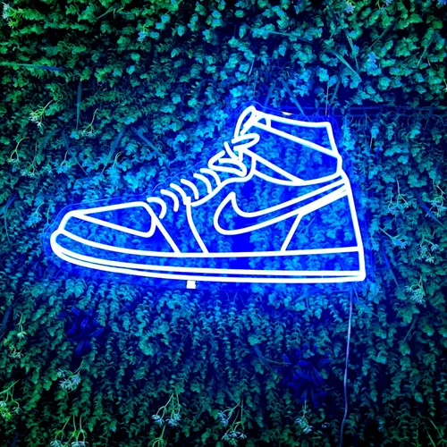 Sneaker Neon Sign - Custom Shot Glass Now