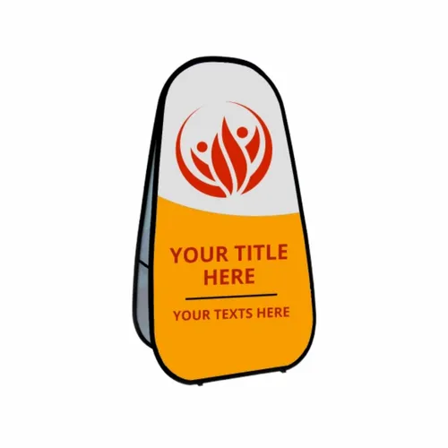 Vertical Pop Up Banners - Custom Shot Glass Now