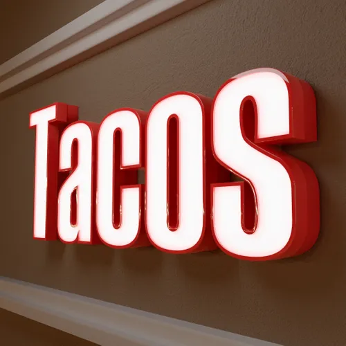 Face Lit Trimpcap Sign - Custom Shot Glass Now