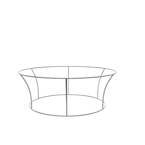 Custom Tapered Circle Personalized Trade Show Hanging Signs - Custom Shot Glass Now