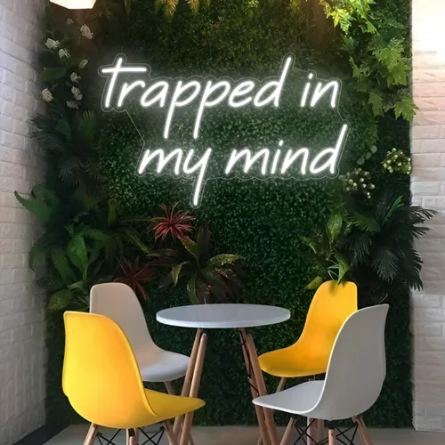 Trapped in my Mind Neon Sign - Custom Shot Glass Now