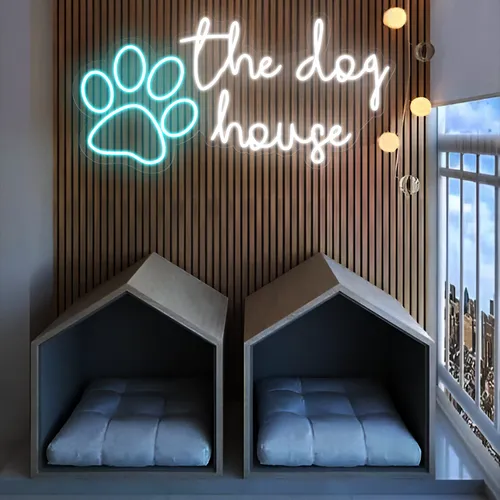 The Dog House Neon Sign - Custom Shot Glass Now
