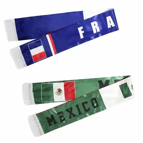 Soccer Fan Scarf - Custom Shot Glass Now