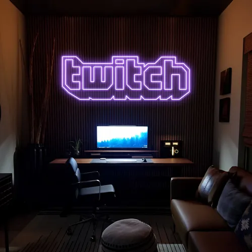 Twitch Neon Signs - Custom Shot Glass Now