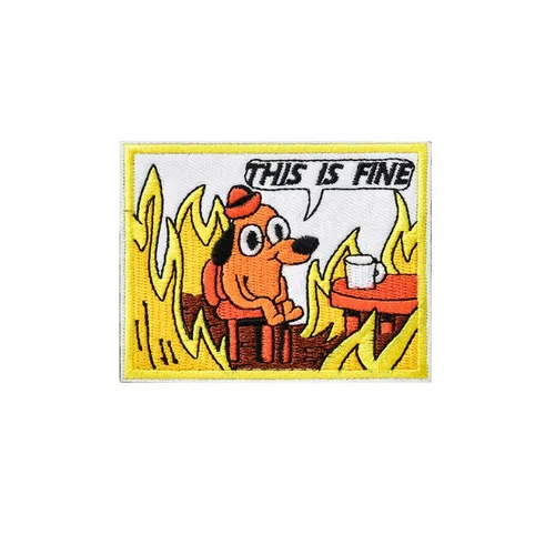 This is Fine Patch - Custom Shot Glass Now