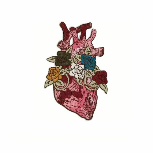 Heart of Flowers Patch - Custom Shot Glass Now