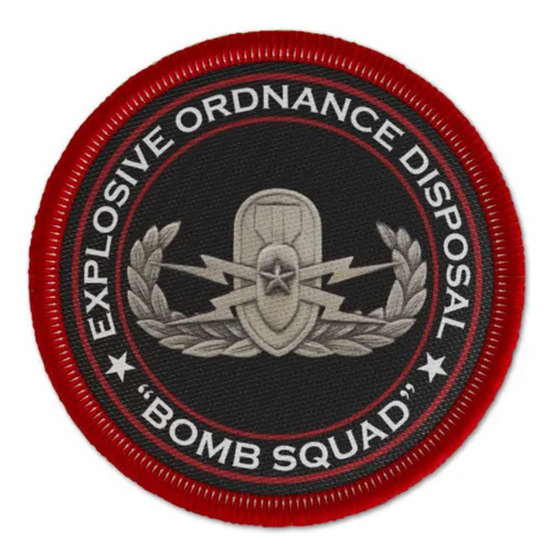 Explosive Ordinance Disposal Military Patch - Custom Shot Glass Now