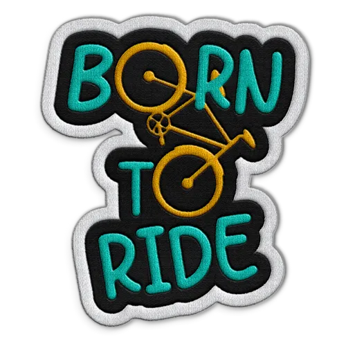 Born To Ride Hat Patch - Custom Shot Glass Now