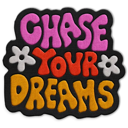 Chase Your Dreams Hat Patch - Custom Shot Glass Now