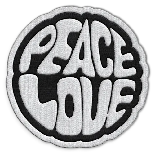 Peace Love Hat Patch - Custom Shot Glass Now