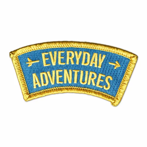 Everyday Adventures Iron On Patch - Custom Shot Glass Now