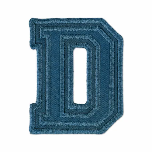 D Letterman Jacket Patch - Custom Shot Glass Now