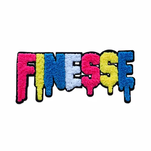 Finesse Letterman Jacket Patch - Custom Shot Glass Now