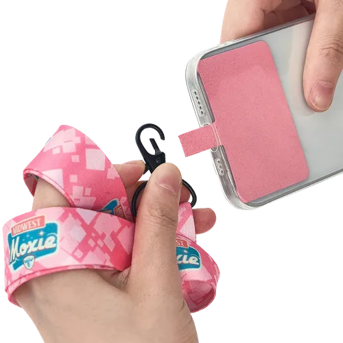 Lanyard & Blank Insert Phone Wallet - Custom Shot Glass Now