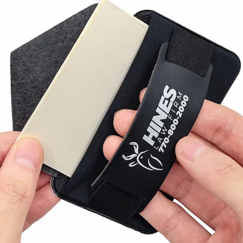 Leather Phone Wallet with Hand Grip - Custom Shot Glass Now