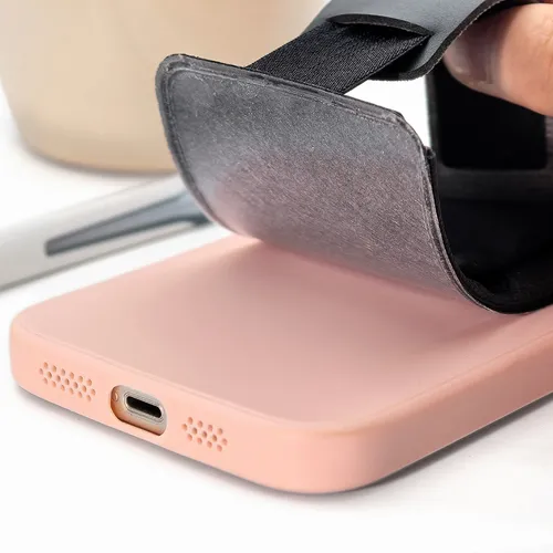 Leather Phone Wallet with Hand Grip - Custom Shot Glass Now