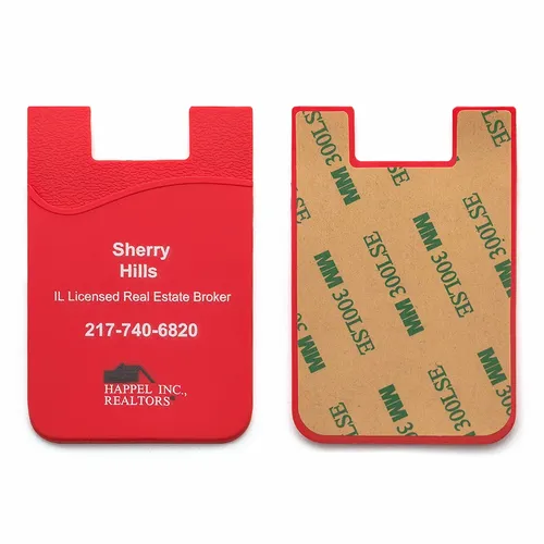 Silicone Phone Wallet Card Holder - Custom Shot Glass Now