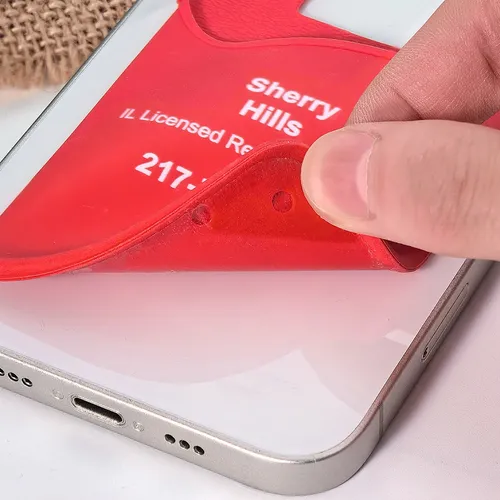 Silicone Phone Wallet Card Holder - Custom Shot Glass Now