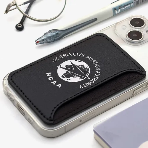 Leather Phone Wallet with Side Slit - Custom Shot Glass Now