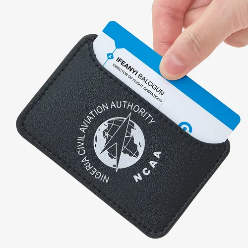 Leather Phone Wallet with Side Slit - Custom Shot Glass Now