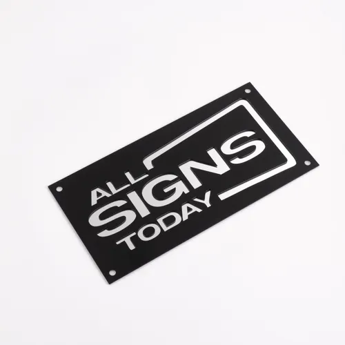 Engaraved Acrylic Sign - Custom Shot Glass Now
