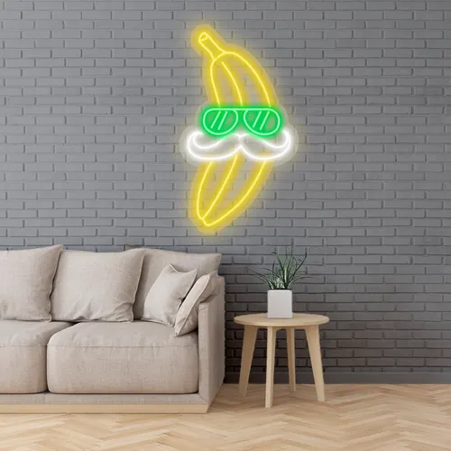 Custom Banana Neon Signs - Custom Shot Glass Now