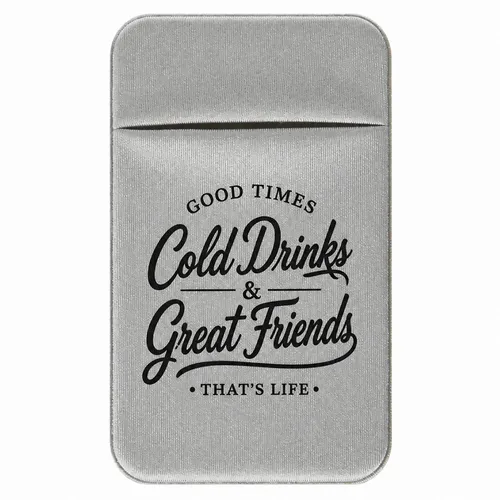 Lycra Phone Card Wallet - Custom Shot Glass Now