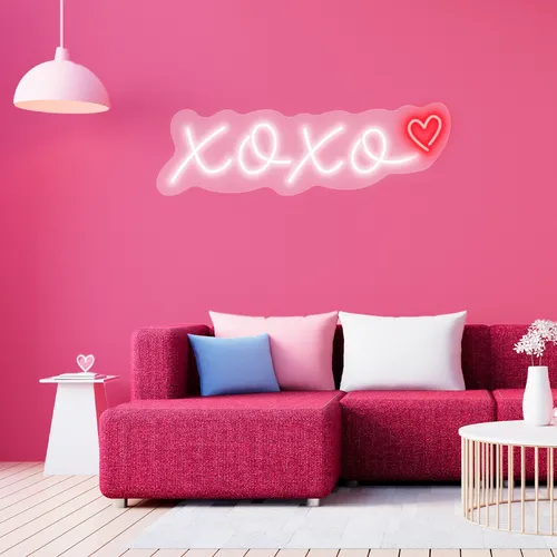 Custom XOXO Neon Signs - Custom Shot Glass Now