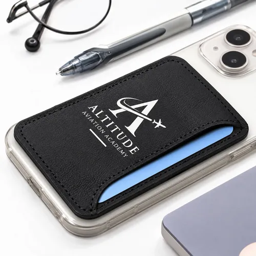 Leather Phone Wallet with Side Slit - Custom Shot Glass Now