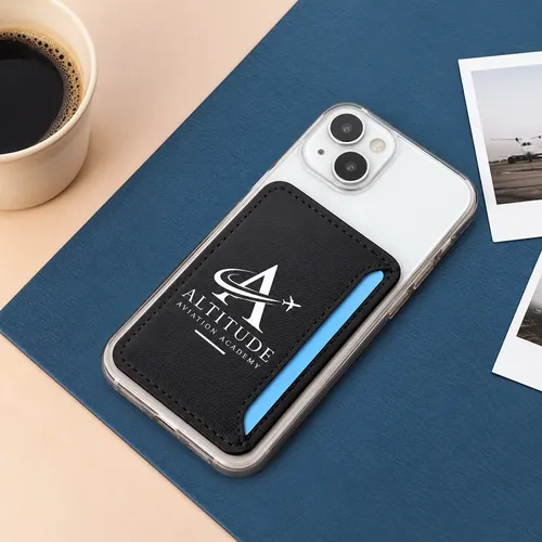 Leather Phone Wallet with Side Slit - Custom Shot Glass Now