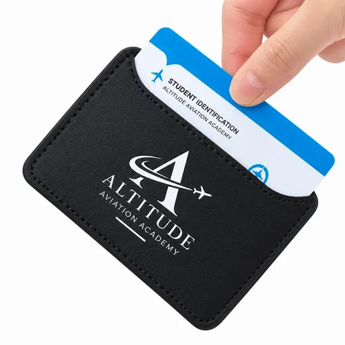 Leather Phone Wallet with Side Slit - Custom Shot Glass Now