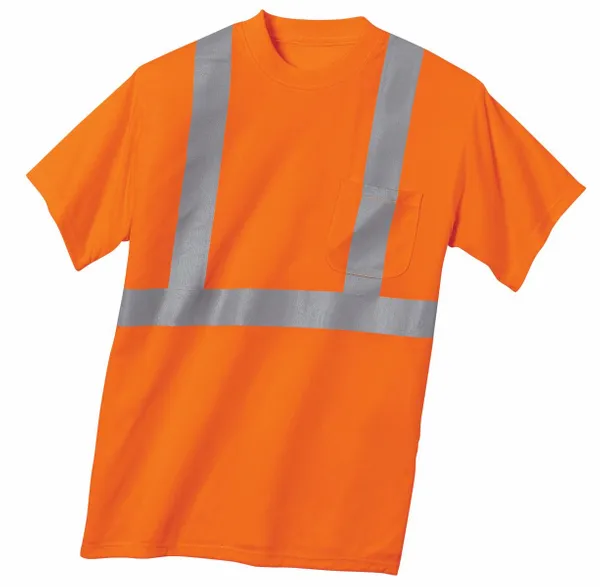 CornerStone - ANSI 107 Class 2 Safety T-Shirt. CS401 - Custom Shot Glass Now