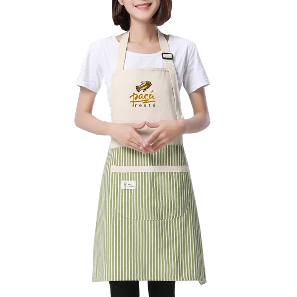 Apron with Happy Bear Patch - Custom Shot Glass Now
