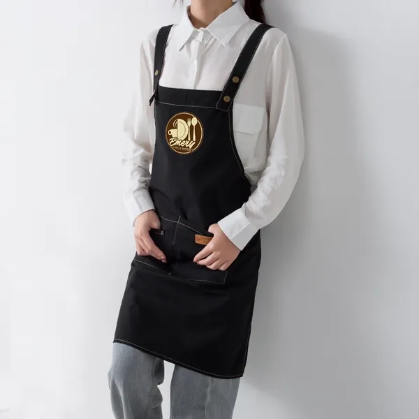 Strap Canvas Apron - Custom Shot Glass Now