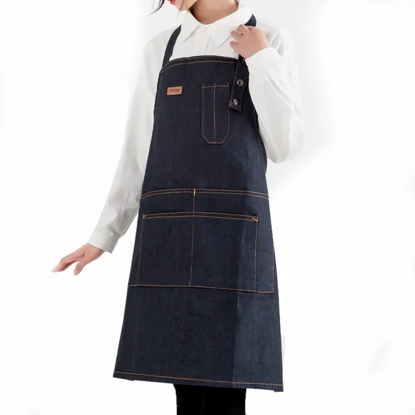Denim Lanyard Apron - Custom Shot Glass Now