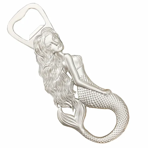 3D Mermaid Bottle Opener - Custom Shot Glass Now